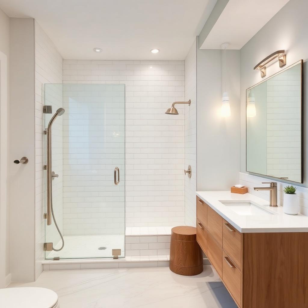 Main bath remodel in Delmar, NY