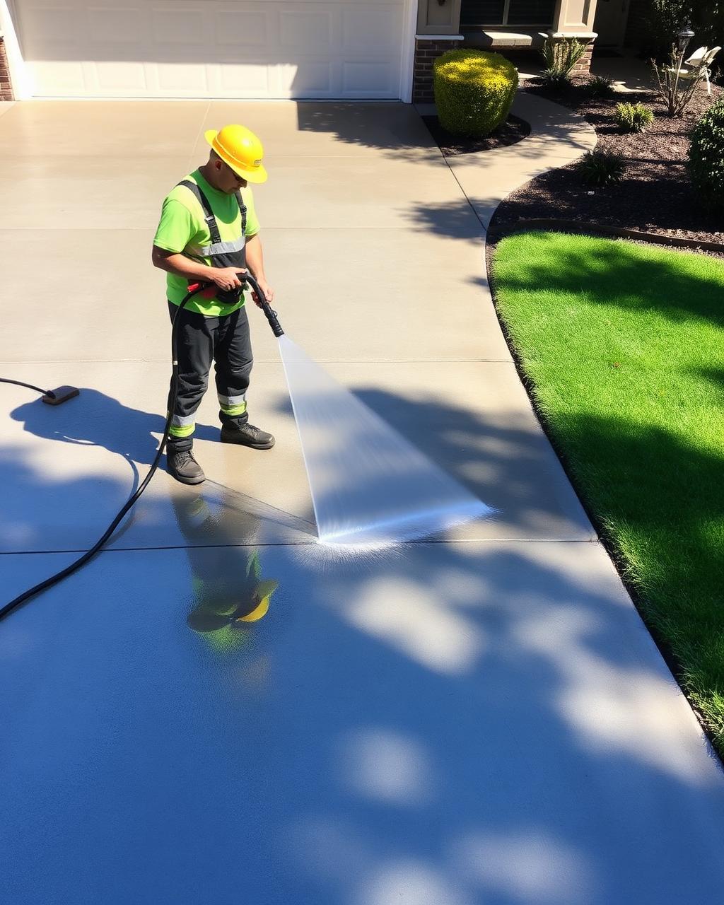 Driveway & walkway wash in Selkirk, NY